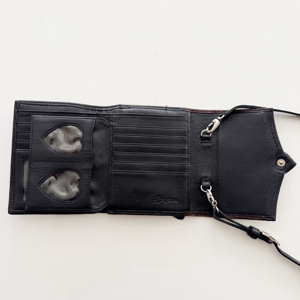 Brighton Bella Luna Wallet with Crossbody Strap - Picture 5 of 6